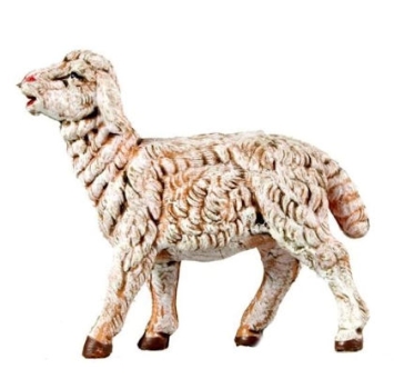 Kunstharzfiguren-10cm-Schaf stehend