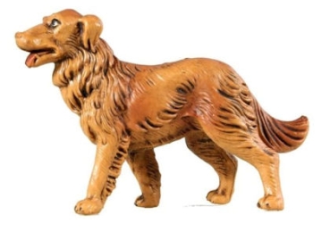Kunstharzfiguren-11cm-Hund braun