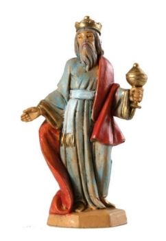 Kunstharzfiguren-6,5cm-König mit Krone