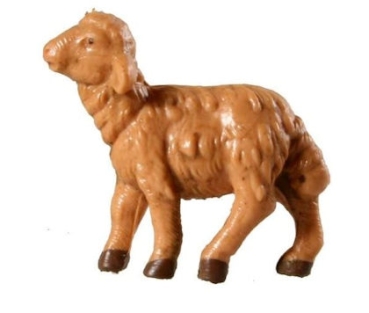 Kunstharzfiguren-6,5cm-Schaf stehend