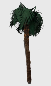 Palme aus Tonpapier, klein