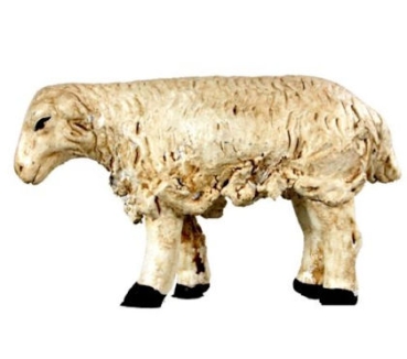 Tonfiguren Schaf stehend