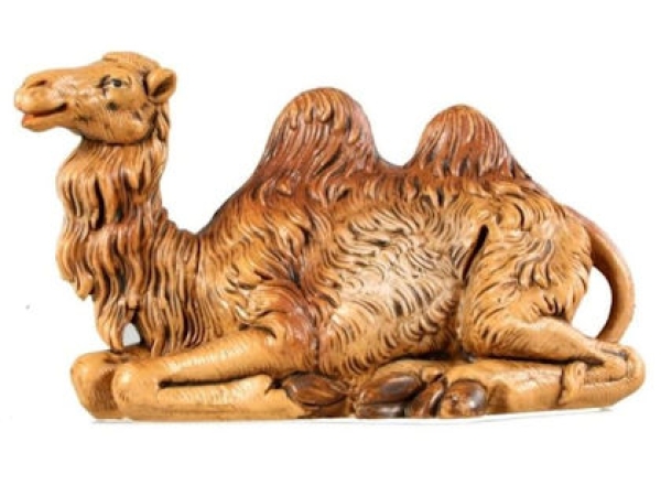 Kunstharzfiguren-10cm-Kamel liegend