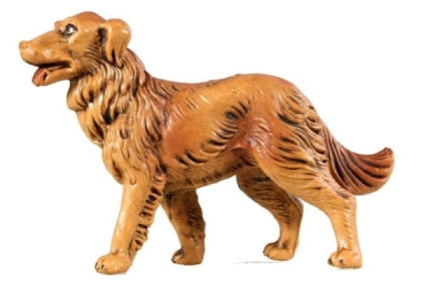 Kunstharzfiguren-11cm-Hund braun