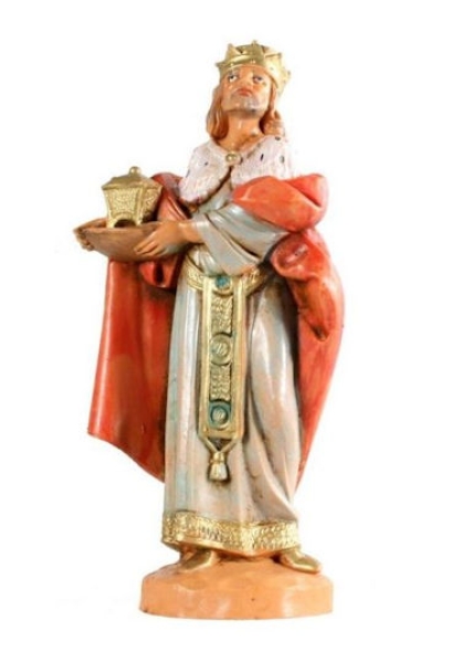 Kunstharzfiguren-11cm-König stehend mit Krone