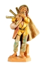 Kunstharzfiguren-11cm-Hirt mit Dudelsack