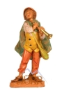 Kunstharzfiguren-11cm-Hirt mit Flöte