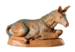 Kunstharzfiguren-6,5cm-Esel liegend