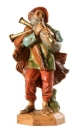 Kunstharzfiguren-6,5cm-Hirt mit Dudelsack