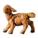 Kunstharzfiguren-6,5cm-Schaf umschauend